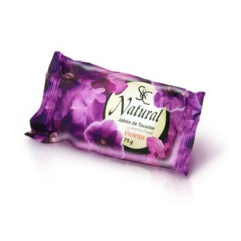 Jabón de Tocador Natural S&C Violeta 75g